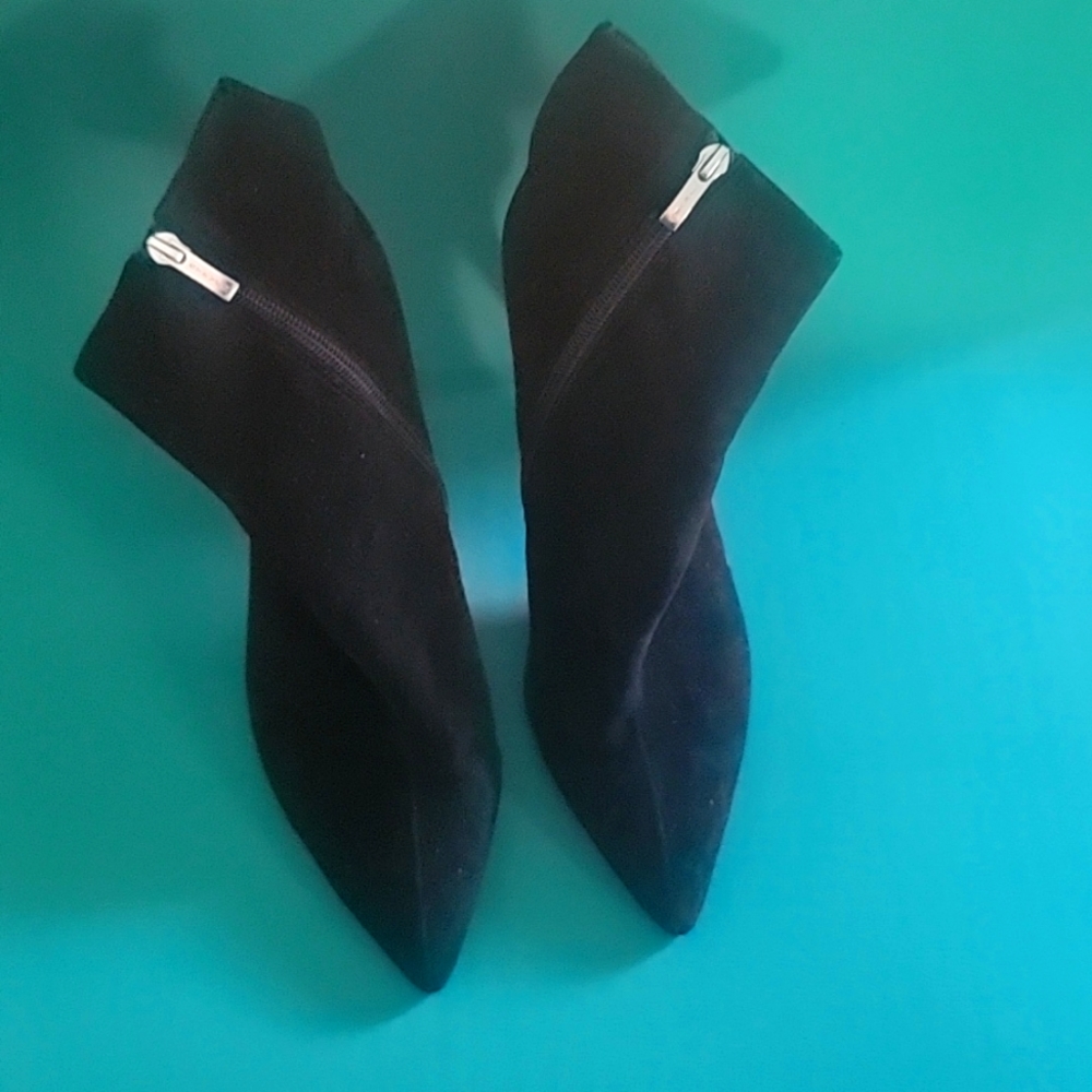 STEVEN suede boots